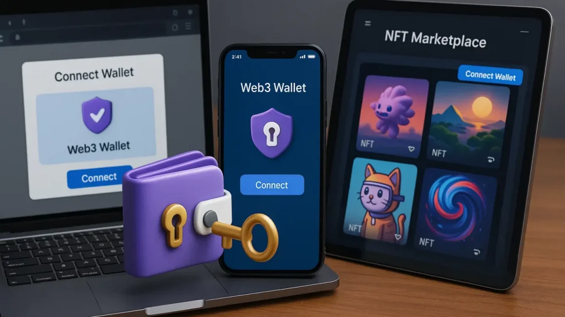 Как подключить Web3-кошелёк к браузеру, мобильному устройству и NFT-платформам