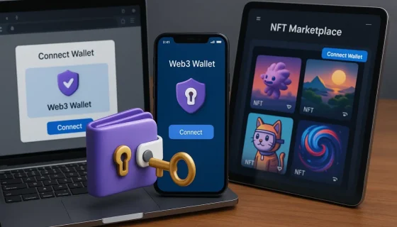 Как подключить Web3-кошелёк к браузеру, мобильному устройству и NFT-платформам