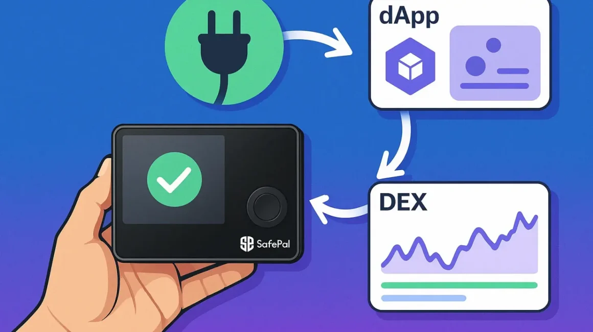 Как подключить SafePal к dApp и DEX: инструкция для новичков